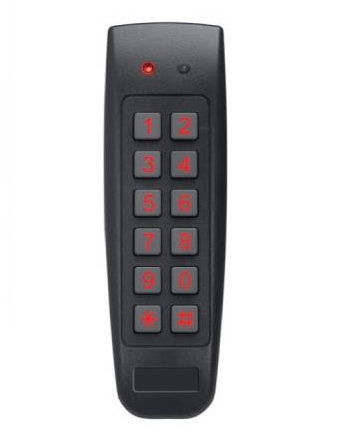 Rosslare Standalone 2X6 Keypad Outdoor Backlit Slimline, 500 User