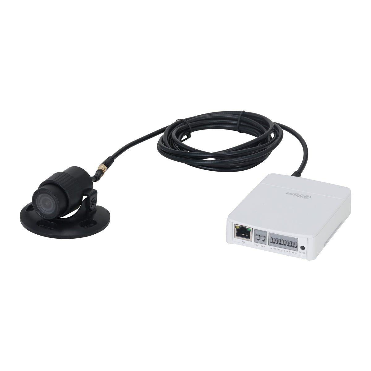 Dahua 4MP IP WizMind AI Series Pinhole Camera Kit - Includes 1 x IPC-HUM8441E-L3-S2 2.8mm, 1 x IPC-HUM8241-E1 Perimeter, Starlight, 120dB WDR, POE / 12VDC, MicroSD, Main Camera Box Unit
