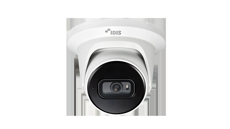 IDIS 5MP 4mm Lens AI IR Turret Camera, 5YR