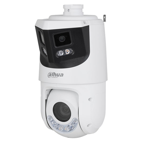 Dahua 8MP + 4MP IP X-Spans AI Series Full Colour Active Deterrence TiOC IR  **DUAL-LENS** 25x PTZ Camera, Perimeter, Auto-Tracking, PTZ / Fixed Camera Alarm Linkage, 5 -125mm, 120dB WDR, 100m IR / 50m White Light - PTZ, 30m IR / White Light - Fixed Lens