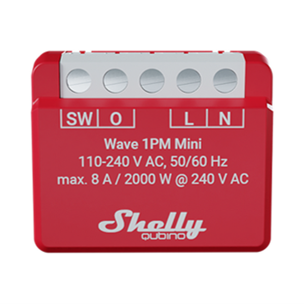 Shelly Wave 1PM Mini Smart Relay