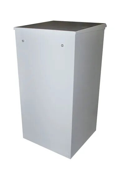 Certech 24RU 400mm Deep Outdoor Wall Mounted Rack With Dual Front Locks, IP65 Rated