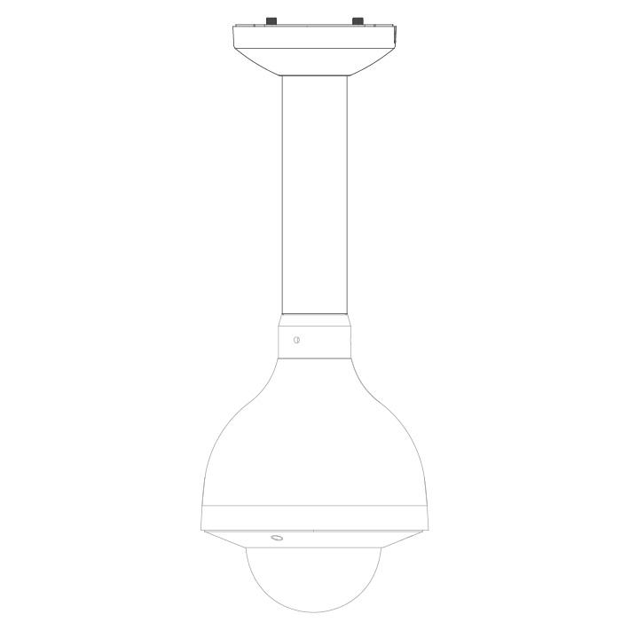 VIP* Vision Ceiling Mount Camera Bracket