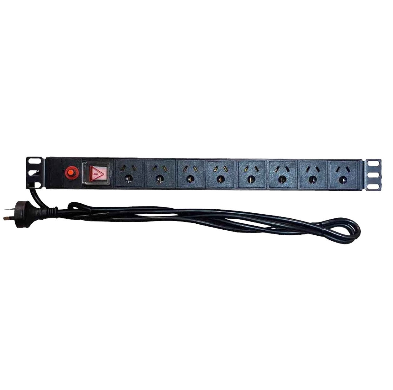Zankap 8 Way 10A Power Distribution Unit Horizontal 1RU