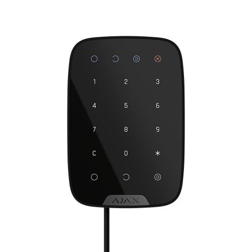 Ajax Fibra KeyPad BLACK - Wired Touch Keypad