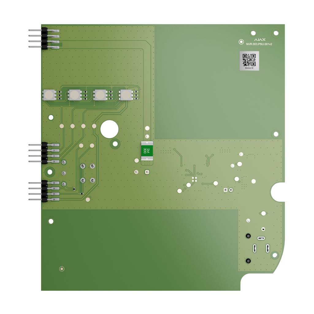Ajax 12VDC PSU Conversion Board For Ajax NVRs