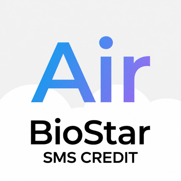 Suprema BioStar Air Cloud Management SMS Credits, 1x SMS Invitations **MOQ 100**