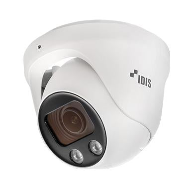 IDIS 5MP IP Lite Series IR Motorised Vandal Turret Camera, Low Light, 2.8-12mm, 120dB WDR, 25m IR, POE / 12VDC, IP67, IK10, MicroSD, (Wall Mount: DA-WM2500, Junction Box: DA-JB2500)