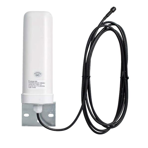 Permaconn High Gain Antenna, 3-6Dbi Gain, 3/4G, Wall Mount, Weather Resistant, 3M Fly Lead