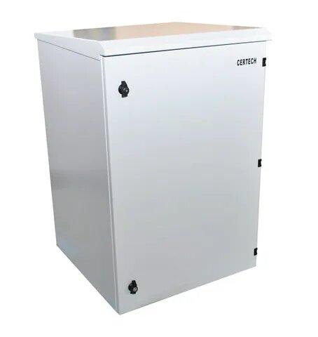 ***EOL*** Certech* 18RU 600mm Deep Outdoor Wall Mounted Rack With Dual Front Locks, IP65 Rated