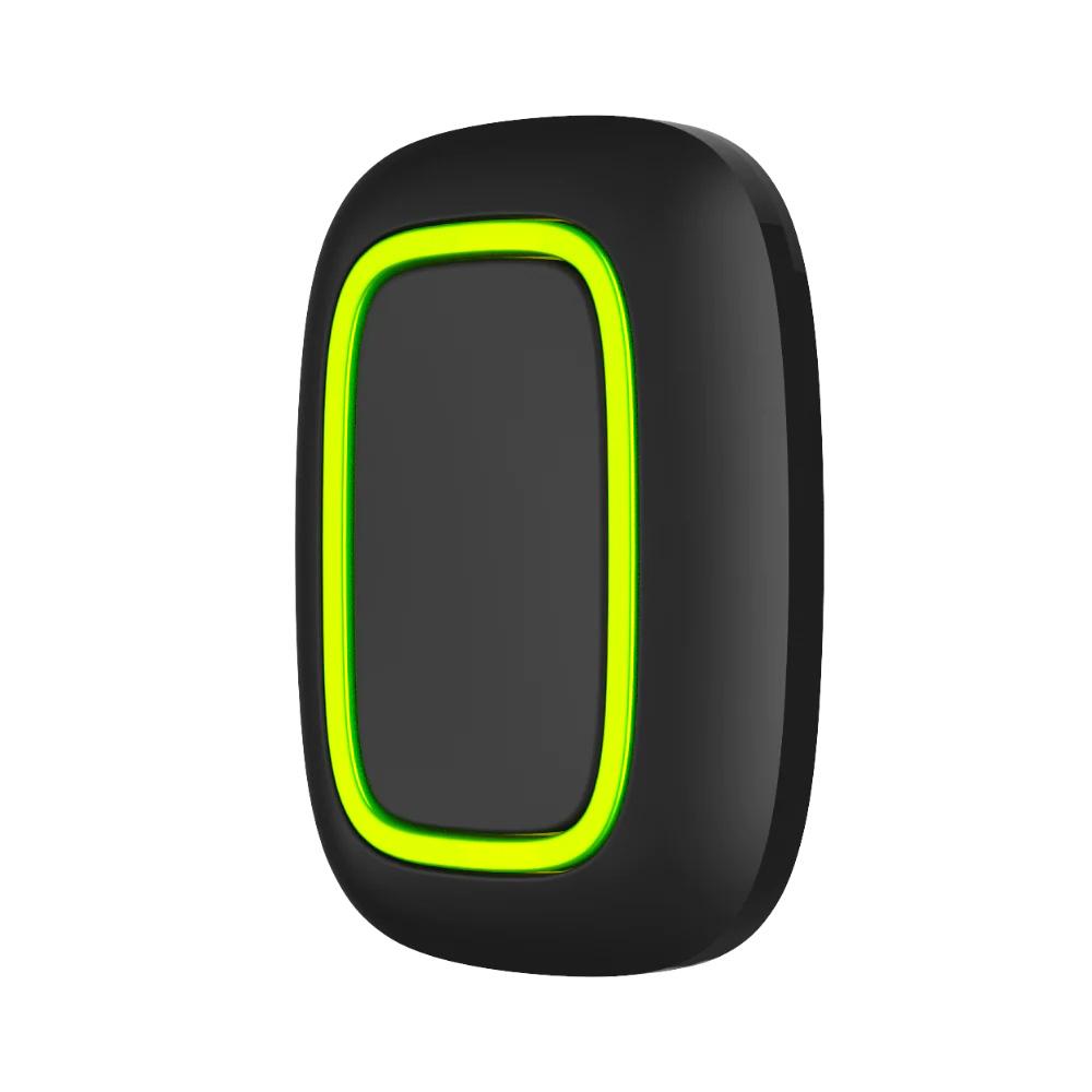 Ajax Button BLACK - Smart Wireless Programable Button For Panic / Automation Devices / Garage Door / Smart Scenarios