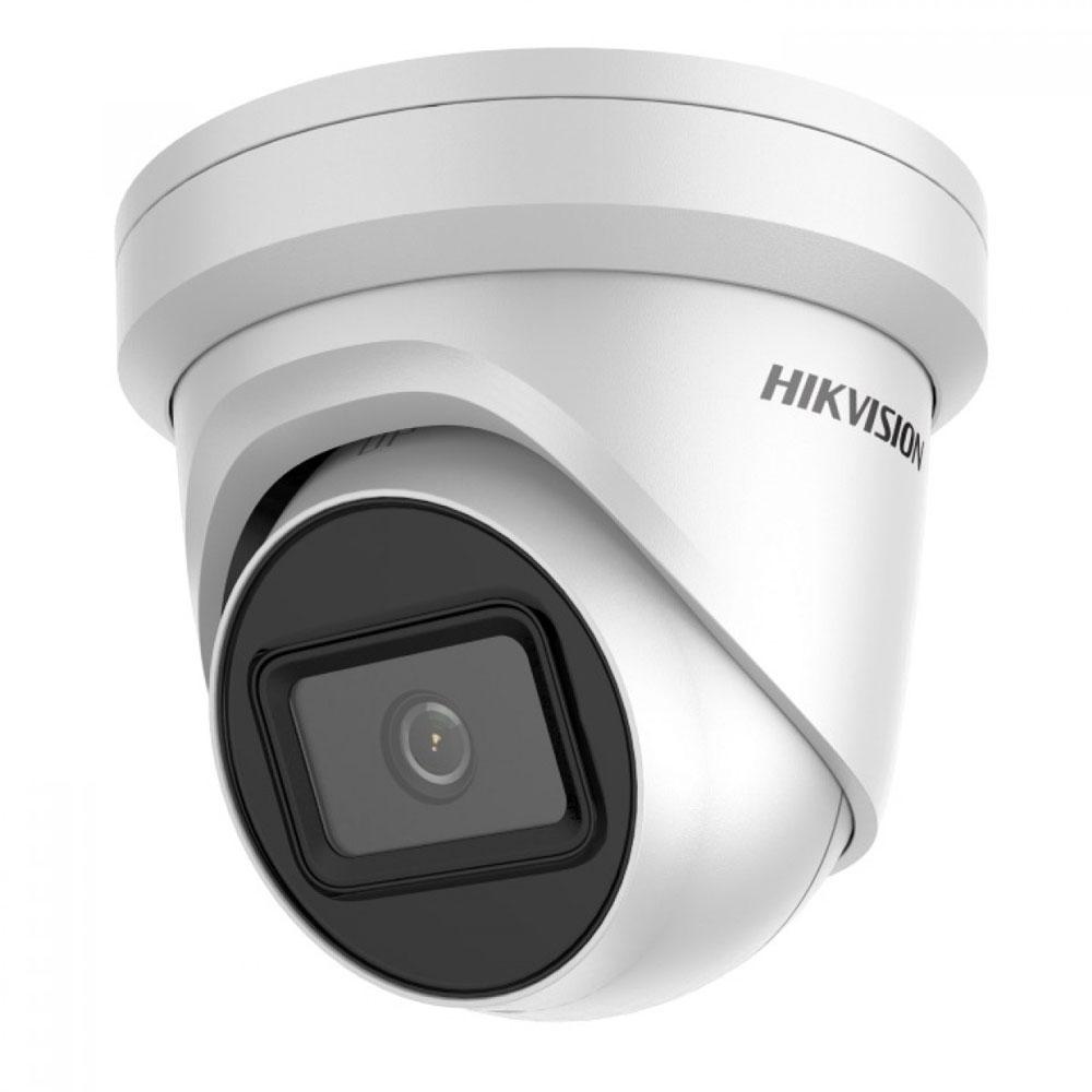 Hikvision 6MP IP Pro Series IR Motorised Vandal Turret Camera, DarkFighter, AcuSense, Perimeter, Face Capture, 2.8-12mm, 120dB WDR, 40m IR, POE / 12VDC, IP67, IK10, MicroSD (Wall Mount: DS-1273ZJ-140, Junction Box: DS-1280ZJ-PT6)