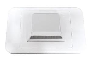 Zankap Clipsal 2000 Compatible 2in1 Combo Bull Nose Drop Cover With Brush Wall Plate
