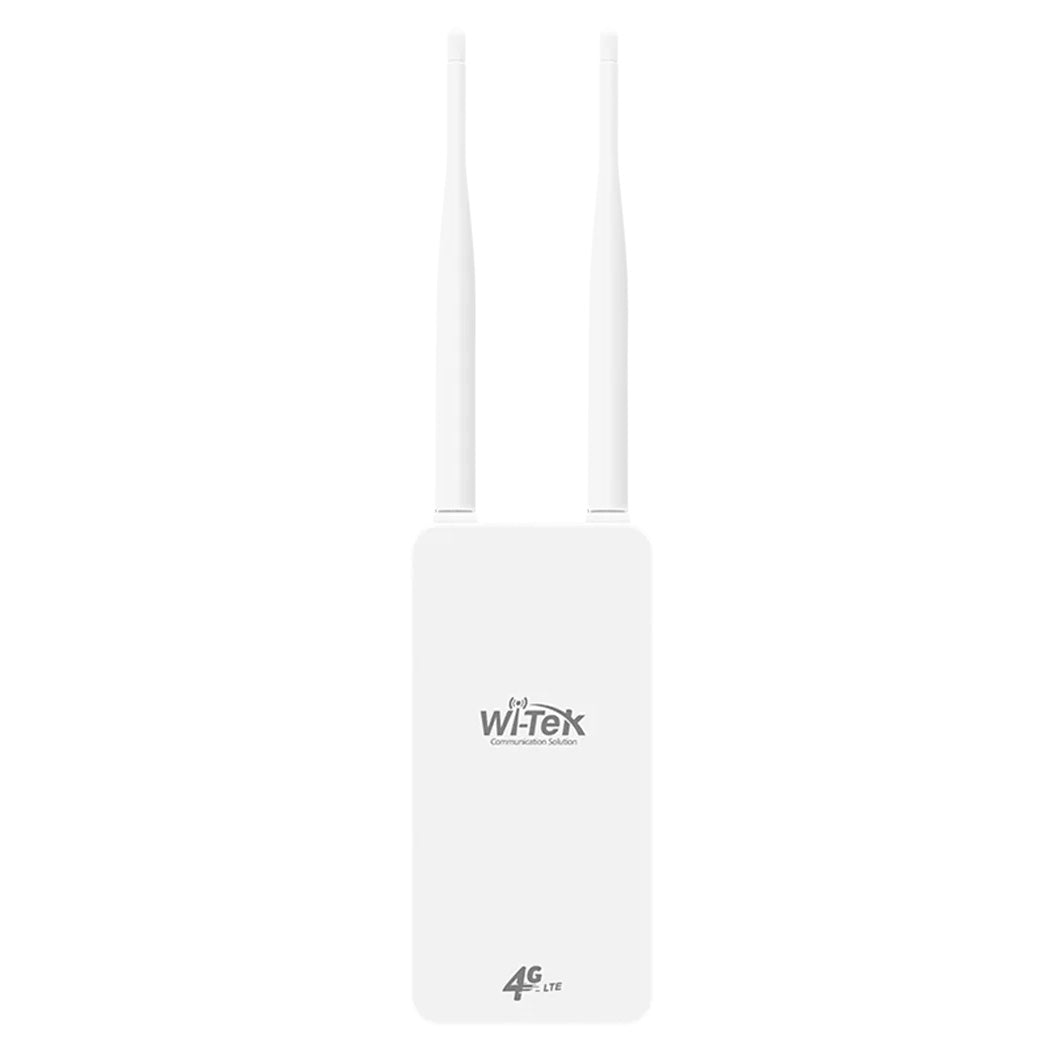 ***EOL*** Wi-Tek 4G External Router, Up To 150Mbps LTE Cat4, 1 x 48VDC POE / 48VDC Input, 1 x POE Out, 300Mbps, IP65, (No Longer Powered By 12V - Alternative: TL-MR100-OUTDOOR)