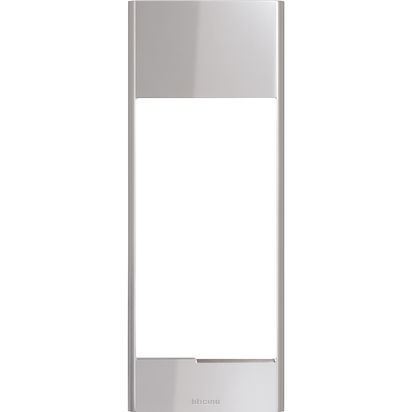 Bticino Linea 5000 3 Module Frame Steel Finish To Suite Display Module (345000)