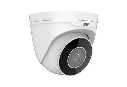 Uniview 6MP IP Easy Series IR Eyeball, Human Body Detection, LightHunter, 2.8-12mm, 120dB WDR, 40m IR, Twin Streams, Built-in Mic, MicroSD, POE or 12VDC, IP67 (Wall Mount: TR-WM03-B-IN, Junction Box: TR-JB03-H-IN)