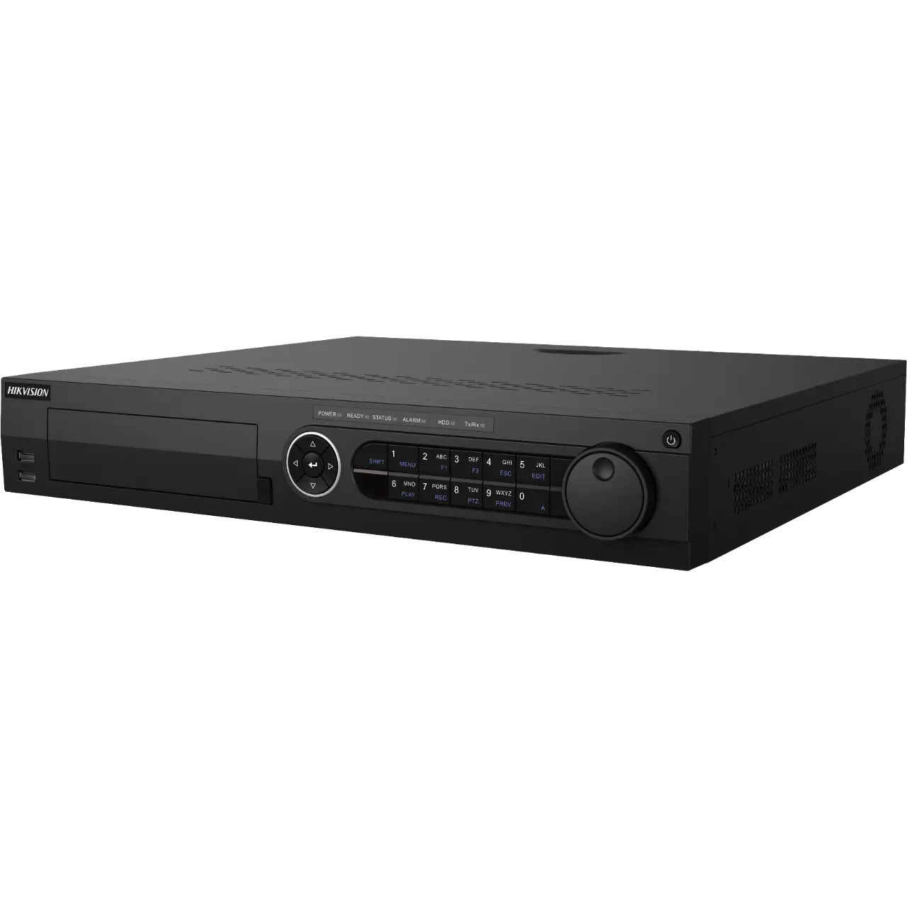 Hikvision 48 Channel Pro Series DVR, (32x Analogue   + 16x IP or 48x IP) 4K, 1 x VGA, 2 x HDMI, 4x HDD, 240VAC Power Input **NO HDD INSTALLED**