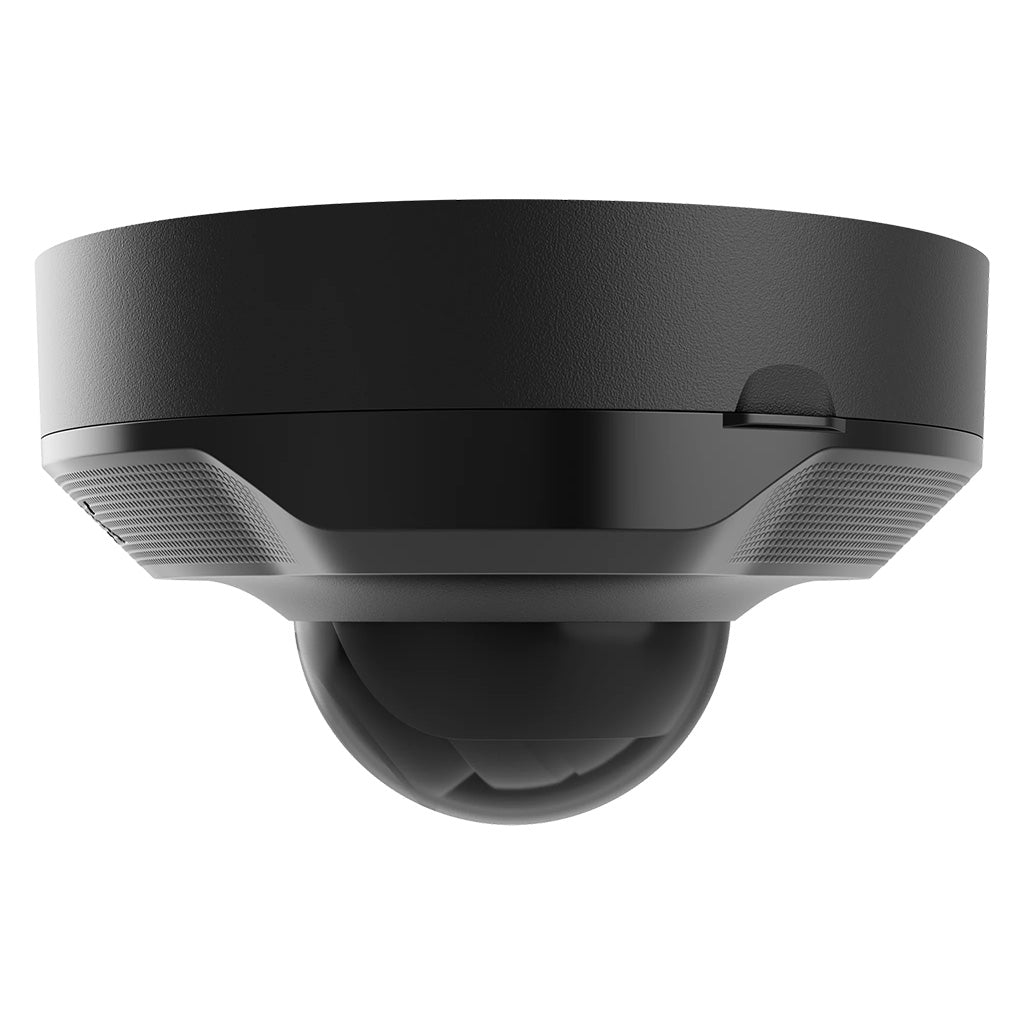 Ajax 8MP IP Baseline AI Series IR Dome Camera, AI-Powered Object Recognition, 2.8mm, 120dB WDR, 15m IR, POE / 12VDC, IP65, MicroSD, Built-in Mic ***BLACK***