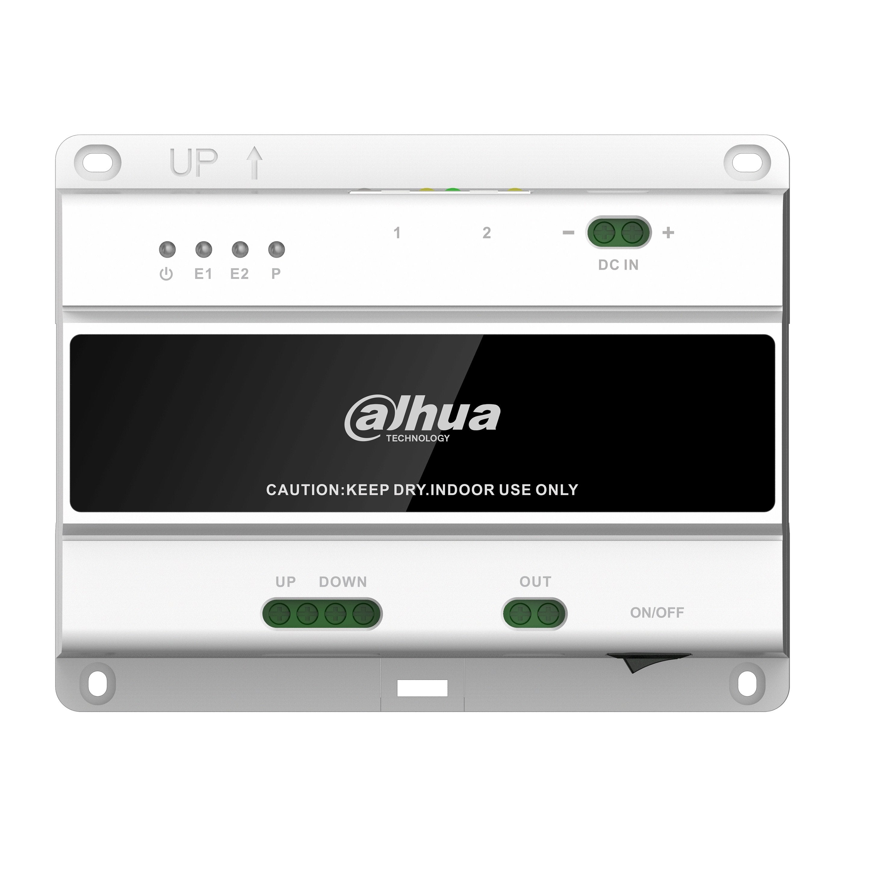 Dahua* 2 Wire Villa Network Controller, 2 Lan Port, 48VDC, (Up To Six 2 Wire Devices)