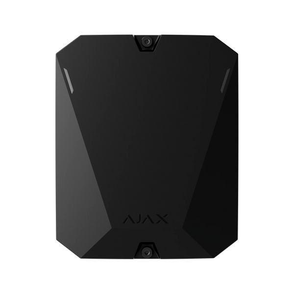 Ajax Hub BP **BLACK** Jeweller Wireless Battery-Powered Control Panel, 100 Devices, Photo Verification, Dual SIM (2G/3G/LTE), Jeweller & Wings RF, Dual External Antennas, PoE/Ethernet & Battery Power, Supports 36 NVRs / 224 Cameras, Up to 6,500 ft Range