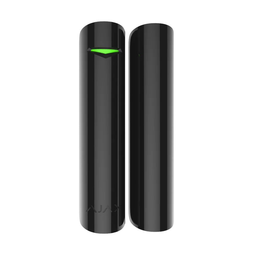 Ajax DoorProtect Plus BLACK - 2 Way Wireless Door / Window Reed Sensor With Universal Input / Shock Detector / Tilt Sensor