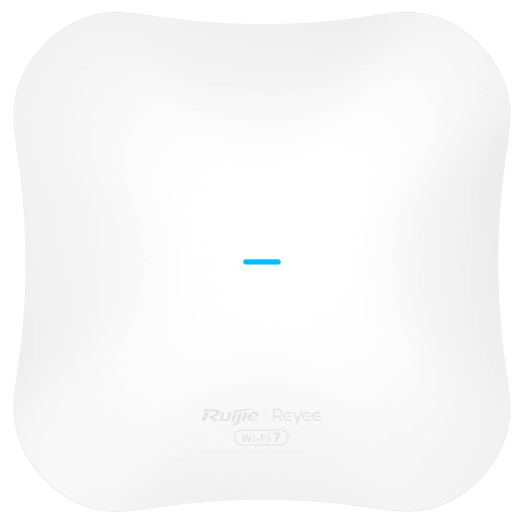 Ruijie Reyee Internal WiFi7 Gigabit Access Point BE5040, 688Mbps, Tri Band Up To 5011Mbps, POE / 12VDC (Up To 40M Range)