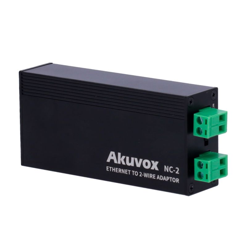 Akuvox Long Range IP To 2W Adapter, 48VDC **REQUIRES 48V PSU OR AKUVOX NS-2**