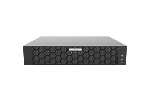 Uniview 64 Channel Prime Series NVR, 384MB, 2 x HDMI / 2 x VGA, 8 x HDD, 2 x Gigabit NIC, 2RU, Rack Ears Included, RAID 0/1/5/6/10, NO POE PORTS OR HDD INSTALLED