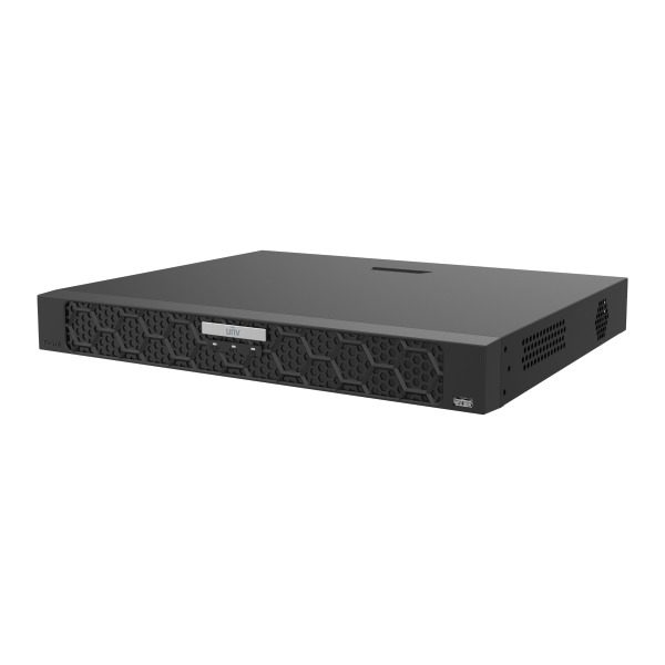 Uniview 16 Channel NVR502-16E-IM-G NVR, 192Mbps, HDMI & VGA, 2 HDD Bays, 2 x Gigabit NIC, Ultra H.265/H.265/H.264, 32MP Recording, AI Face Detection, LPR, SeekFree, ANR, Requires RM-1U-380 Rack Ears, NO HDD INSTALLED