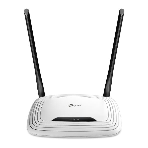 TP-Link Wireless N Router, Up To 300Mbps, 1 x 10/100Mbps WAN Port, 4 x 10/100Mbps LAN Port, 2x WiFi Antenna (9VDC Power Supply)