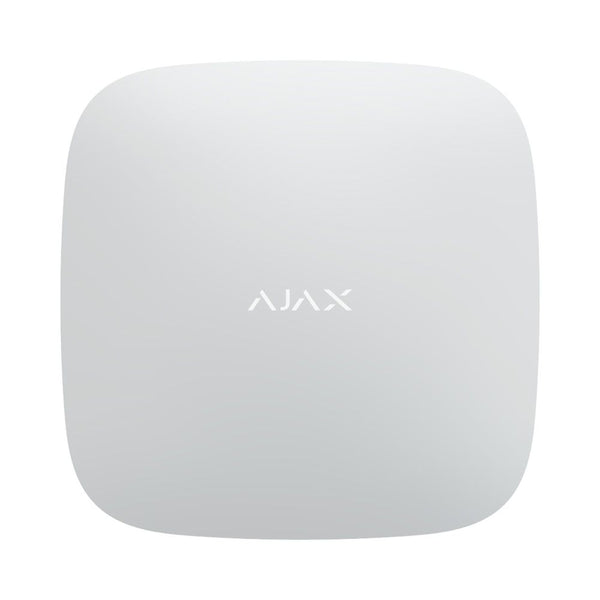 Ajax ReX 2 Range Extender WHITE - Up To 1.8km  Range, Connects To The Hub 2 / Hub 2 Plus, 240VAC Powered, Photo Verification, Ethernet Connection