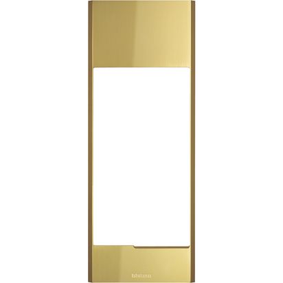Bticino Linea 5000 3 Module Frame Gold Finish To Suite Display Module (345000)