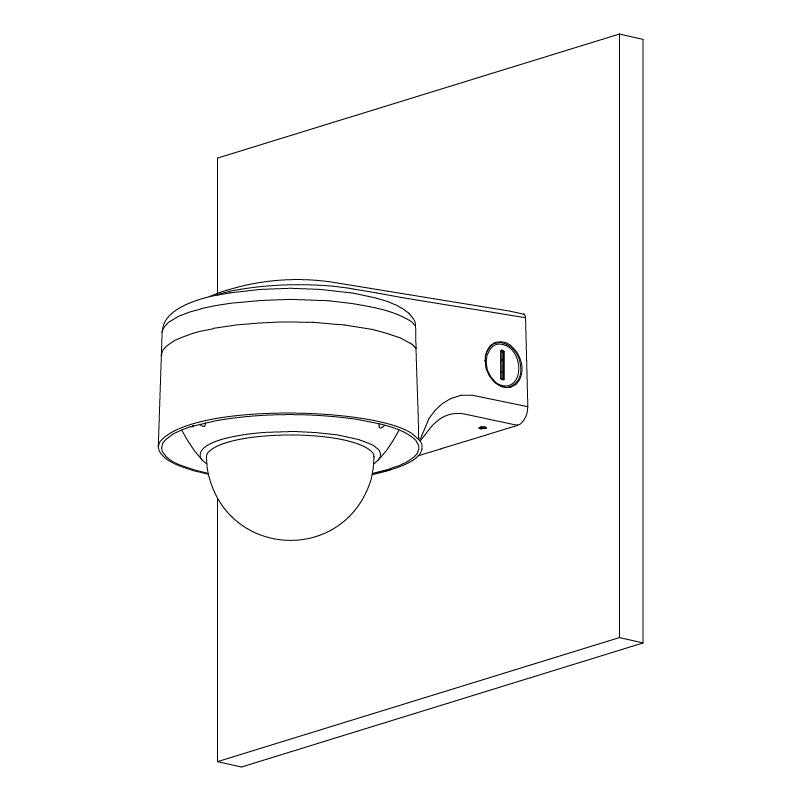 VIP Vision 4MP IP Professional Series Motorised IR Vandal Dome, Low Light, 2.7-13.5mm Lens, 120dB WDR, 40m IR, POE or 12VDC, IP67, IK10, MicroSD (Wall Mount: VSBKTB203W, Junction Box: VSBKTA137)