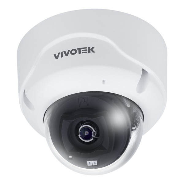 Vivotek Vortex 5MP Premium Series Outdoor Vandal Fixed Dome, 2.8mm Fixed Lens, IR 30m, WDR Pro, 3DNR, PoE, 256GB Built-In Edge Recording (30 Days), IP66/IK10 **INCLUDES 1 YEAR XPRO LICENSE**