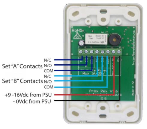 Trojan* Touch To Exit Electronic REX. Two Sets Of N/C, N/O Contacts, Built-in Sounder, 12VDC