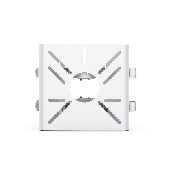 VIGI By TP-Link VMB-350 Pole Mount Bracket, Stainless Steel Straps, Aluminium Alloy Plate, Weatherproof, Adjustable Clamp Diameter, Ideal for VIGI Bullet and Turret Cameras