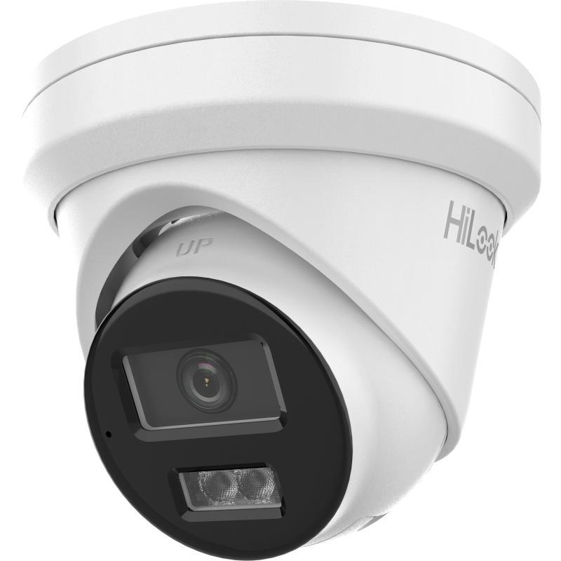 HiLook 6MP IP Value AI Series IR Turret Camera, Intellisense, Perimeter, 2.8mm, 120 dB WDR, 30m IR, POE / 12VDC, IP67, MicroSD, Built in Mic (Wall Mount: DS-1273ZJ-130-TRL, Junction Box: DS-1280ZJ-DM8)