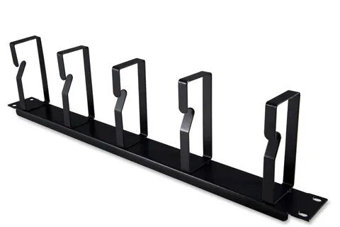 Certech 19" 1RU Metal Cable Management Bar, 105mm Deep