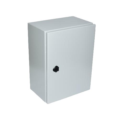 PSS Compact Outdoor IP66 IK10 Rated Enclosure, Single Lock, Reversable Door, 600W x 200D x 800H
