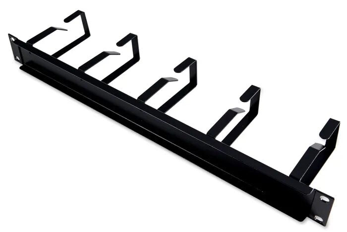 Certech 19" 1RU Metal Cable Management Bar, 105mm Deep