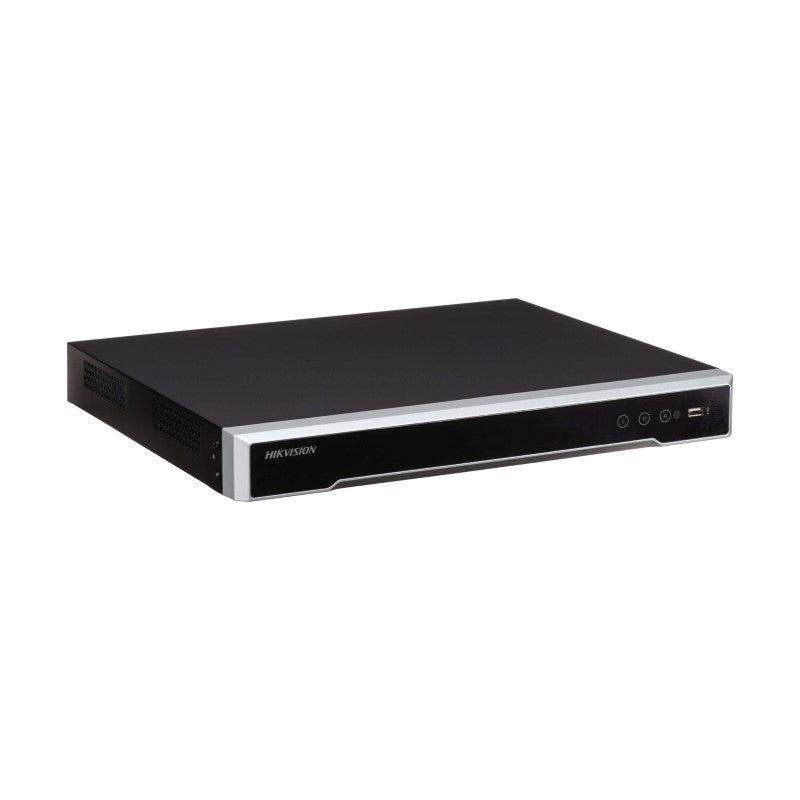 Hikvision 8 Channel Ultra M Series NVR, 128MB, 1x HDMI / 1x VGA, 2x HDD, 8x POE, 1RU **NO HDD INSTALLED**
