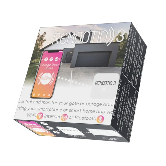 Remootio3 Standalone WiFi And Bluetooth Access Control Unit, Smart Garage Door Opener