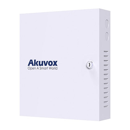 Akuvox Lift Controller, 32x Relay Output, Wiegand, Expansion Panel For Max. 64 Outputs, TCP/IP, RS485, PoE Powered
