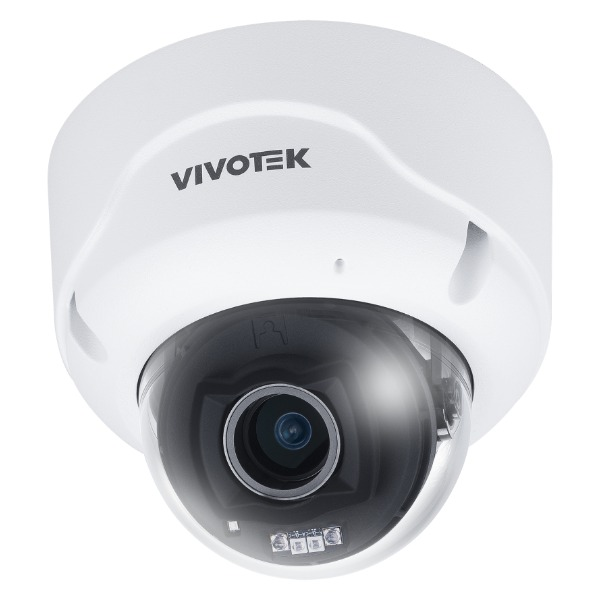 Vivotek Vortex 5MP Premium Series Outdoor Vandal Fixed Turret, 2.8–12mm Motorised P-Iris Lens, IR/Warm Light 30m, WDR Pro, Built-in Mic, 3DNR, PoE, 256GB Built-In Edge Recording (30 Days), IP66/IK10 **INCLUDES 1 YEAR XPRO LICENSE**
