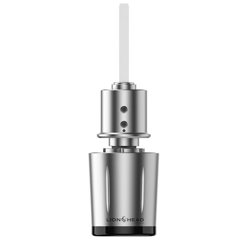 Lionhead Lock STRONGA RIM CYLINDER 2 IP66 Pin, Prox, Fingerprint, Bluetooth, 3× RFID Fob Included, Anti-drill, Anti-bump, Anti-pick (2× CR2 Lithium Batteries Not Included, ~25,000 Cycles / 2 Years Usage)