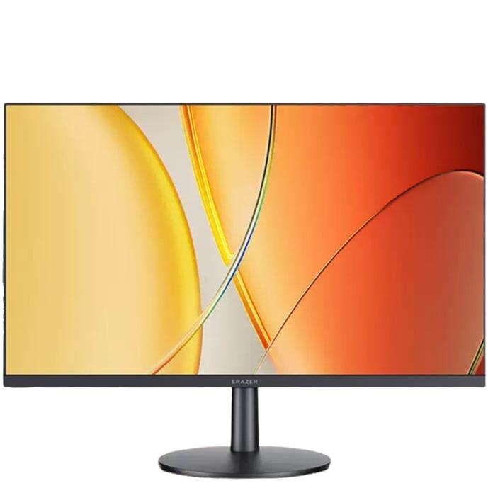 Zankap 24'' 1080P FHD LED Monitor - HDMI, VGA, Built-in Speaker, 12VDC (Cable Connectors From Bottom And Compatible With Z-SECCAB Enclosure)