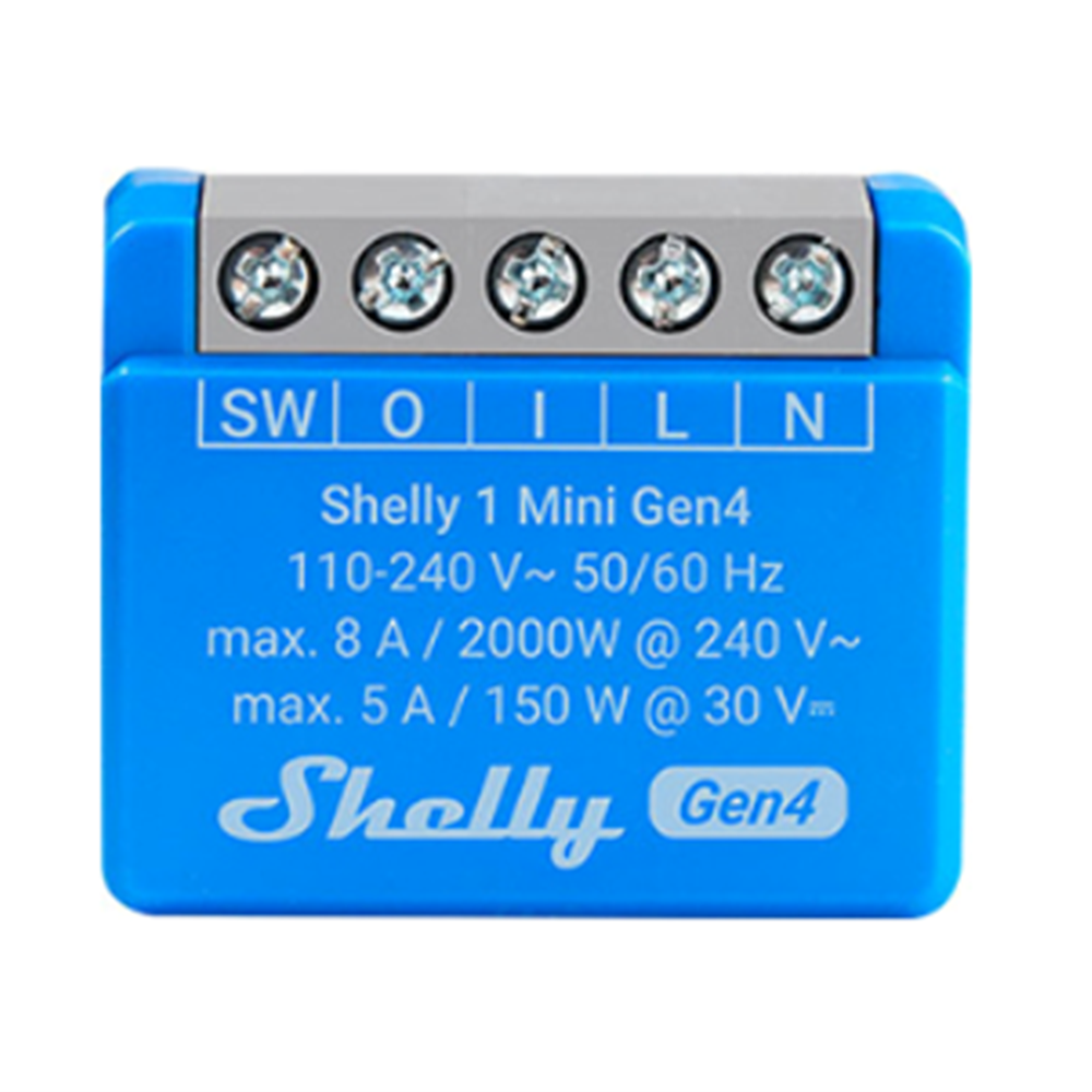 Shelly 1 Mini Gen4 Smart Relay