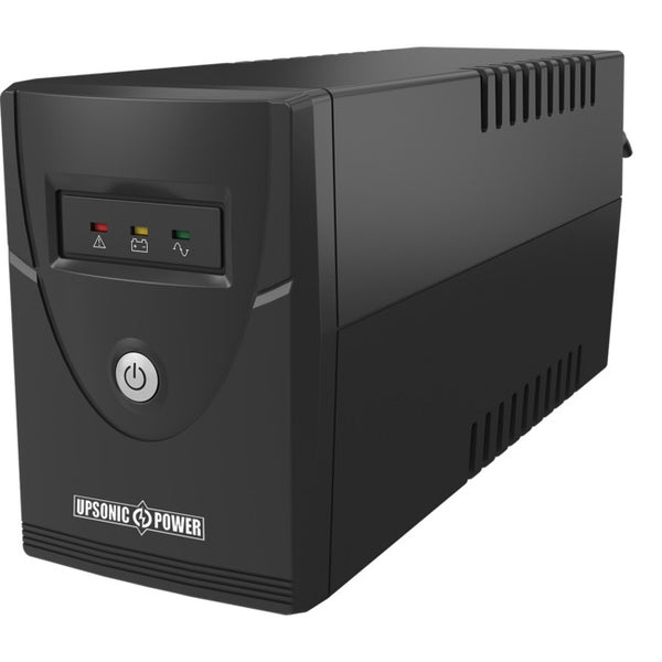 Upsonic GD Series 650VA UPS, Line Interactive, Tower, W125 x H150 x D254mm, 5KG, 1 x 12V/7Ah Battery Capacity, 2 x AU Socket, USB Communications Port & Winpower Software