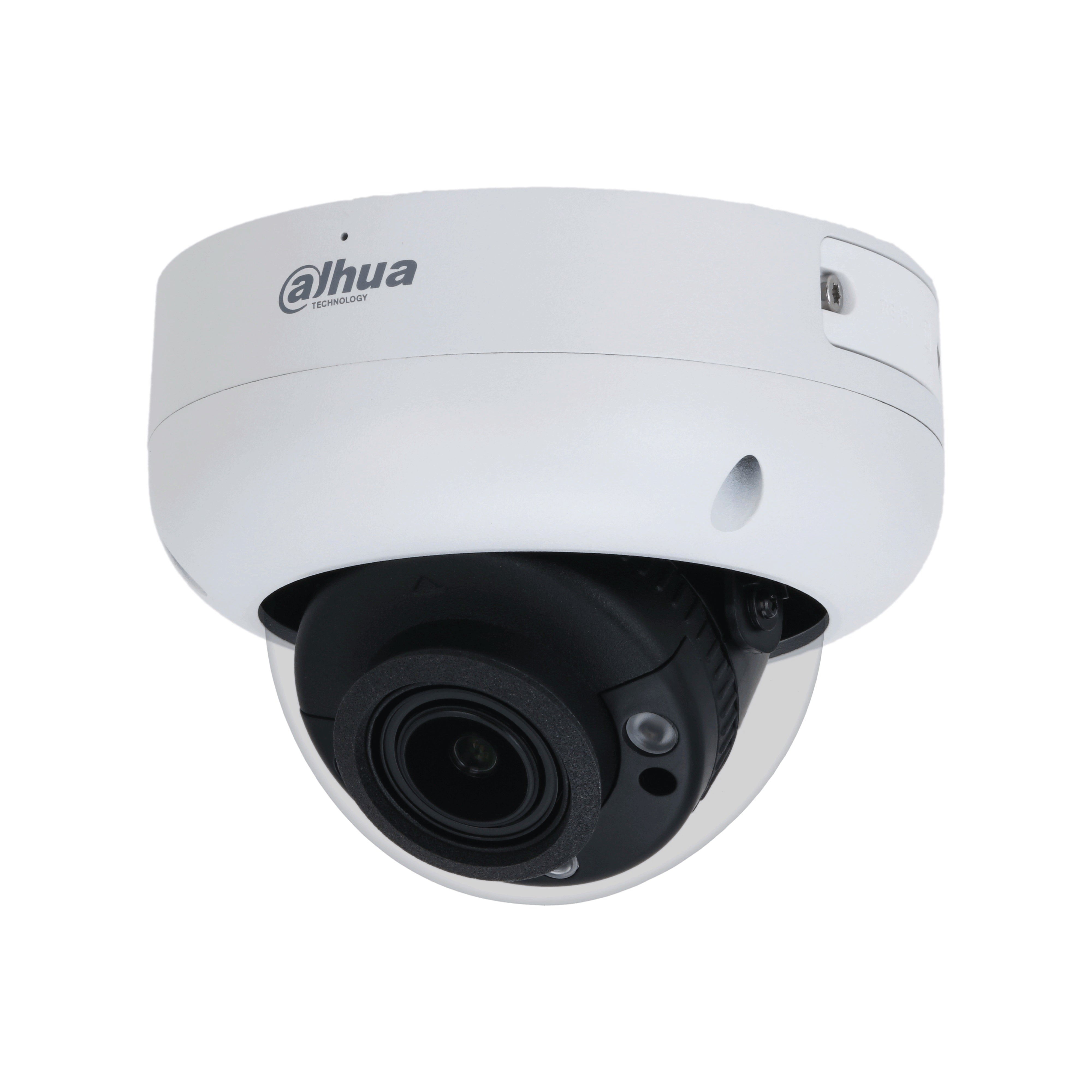Dahua 8MP IP WizSense AI Series IR Motorised Vandal Dome Camera, SMD 4.0, Quick Pick, AI SSA, Perimeter, Starlight, 2.7-13.5mm Lens, 120dB WDR, 40m IR, POE / 12VDC, IP67, IK10, MicroSD, Built-in Mic (Wall Mount: PFB203W, Junction Box: PFA137)