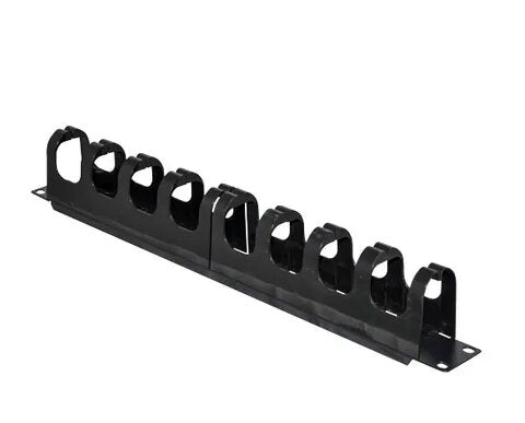 Certech 19" 1RU Plastic Cable Management Bar